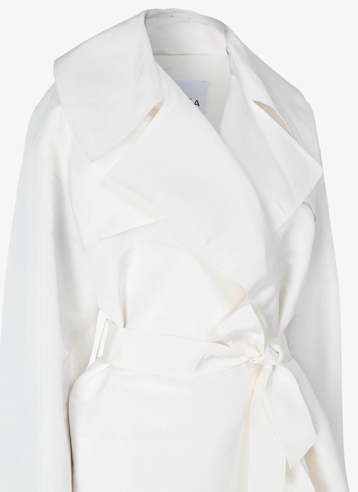 Alaïa Edition 1992 Silk Trench ALAÏA WHITE ALAÏA EDITION 1992 SILK TRENCH
